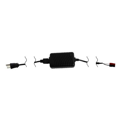 battery charger for sla batteries with anderson powerpole connectors. input: 100-240vac, 50-60hz, 0.80-035a. output:14.7vdc, 3a, output cable length 1 ft (30 cm)
